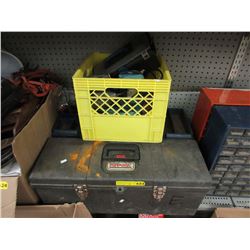 2 Used tool boxes & contents