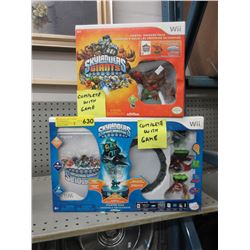 2 Skylanders Wii games - complete