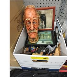 Box of used household goods