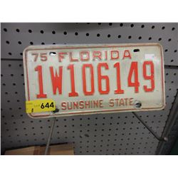 8 Assorted license plates