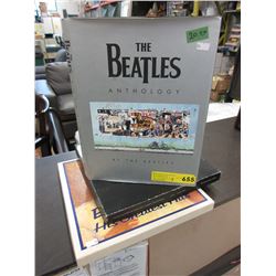 Laser disc, records & Beatles Anthology book