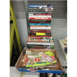 Books & fishing lures
