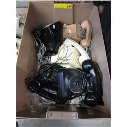 5 Used telephone - some vintage