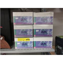 12 Boxes of lilac aroma therapy wax scenters