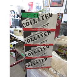 4 Cases of 28 Degree collated framing nails