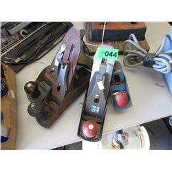 4 Metal bodied wood planes