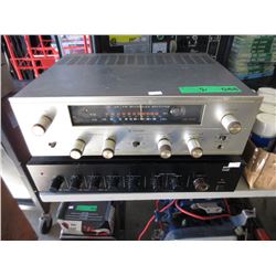 2 Vintage stereo receivers