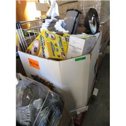 Skid of store return & household goods