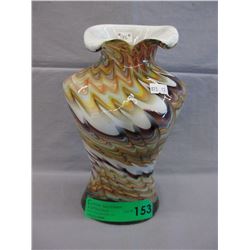 Vintage art glass vase