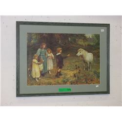 Arthur Elsley lithographic print