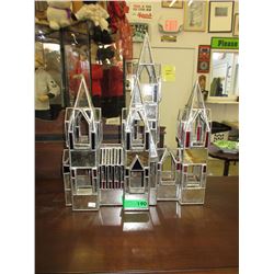 Leaded Stained Glass castle