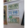 Image 1 : 5 Saskatchewan License Plates - 60's 