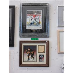 Pavel Bure & Roberto Luongo framed photographs