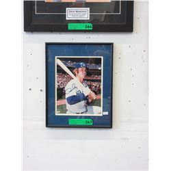 Autographed "Ron Cey" photograph with COA