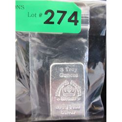 3 Troy Ounce .999 Silver Bar