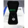 Image 2 : .85 CTW Amethyst Heart-shape Necklace