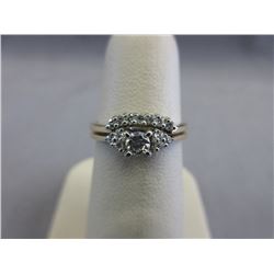 14KT Yellow Gold & Diamond Bridal Set
