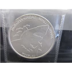 2015 Tokelau $5.00 Silver Coin