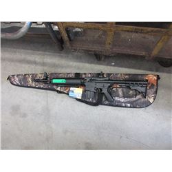New M4 bb gun with camo gun bag