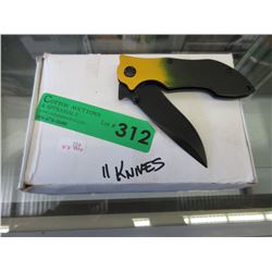 11 New folding knives