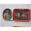 Image 1 : 2 Coca-Cola tin trays
