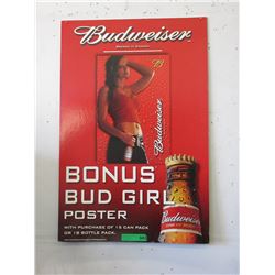 Budweiser bud-girl poster