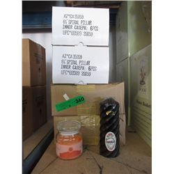 6 Cases of new candles