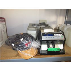 Electronic cash register, money counter & new caps