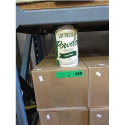 4 Cases of soy protein powder - original