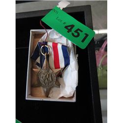 WWII France & Germany star with ribbon