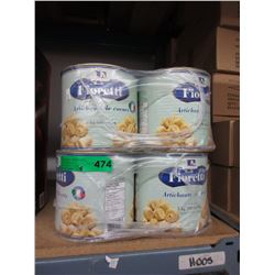 12 x 3 kg Cans of Artichoke Hearts