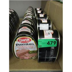 13 x 680 Grams canned hams