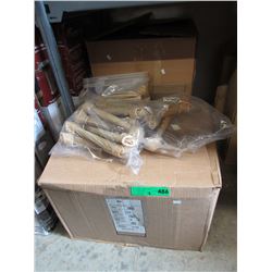2 Cases plastic containers & more