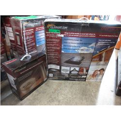 Low profile ventilating skylight tube