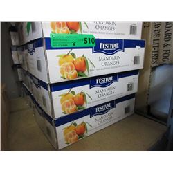 6 Cases of canned mandarin oranges