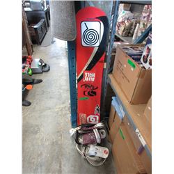 2 Used snowboards with bindings