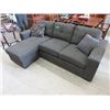 Image 1 : Upholstered sofa with chaise end