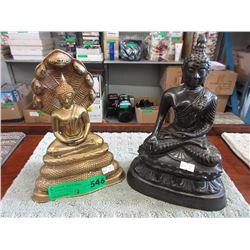2 Bronze figurines
