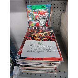 100 Assorted comic books