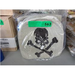 10 Knitted toques - brown skulls