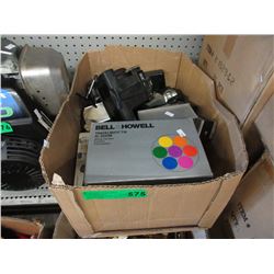 Vintage assorted cameras and accessories
