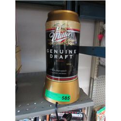 Miller Genuine Draft electric light