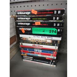 17 DVDs - used