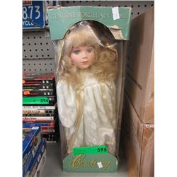 Porcelain angel doll