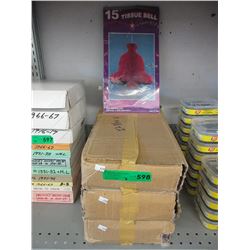 3 Cases of 15" tissue bells - purple