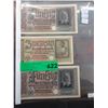Image 1 : 3 WWII Nazi banknotes