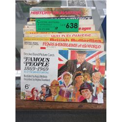 17 Brooke Bond Picture Card books
