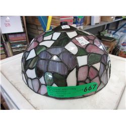 Stained glass lampshade - Tiffany style