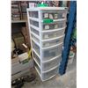 Image 1 : Plastic storage drawers & contents