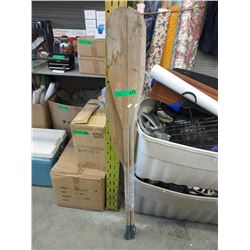 3 Vintage wood oars
